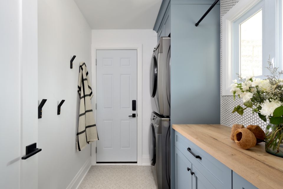 laundry room design by Michelle Berwick